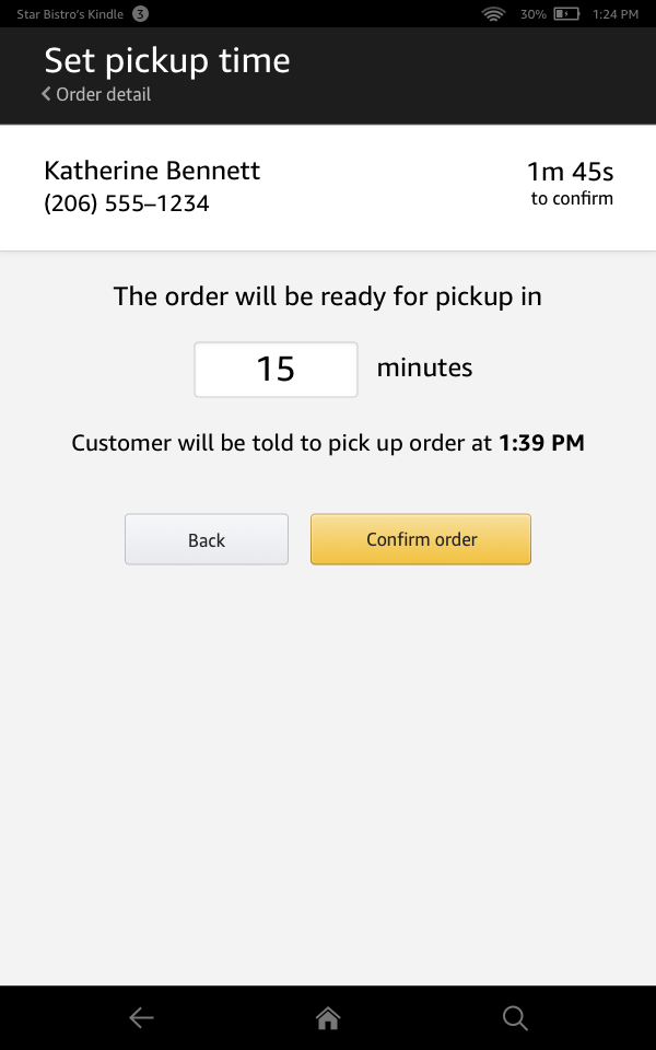 09 Custom Pickup Time Added