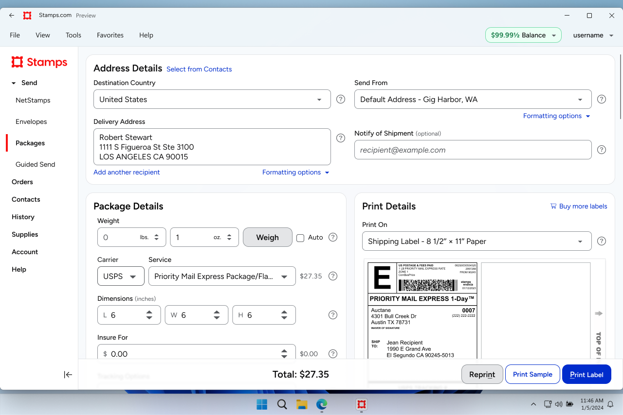 Rebrand exploration of Windows app label configuration page.